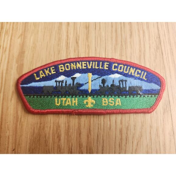 Lake Bonneville Council BSA Patch Utah Boy Scouts of America Embroidered Badge - Picture 3 of 3
